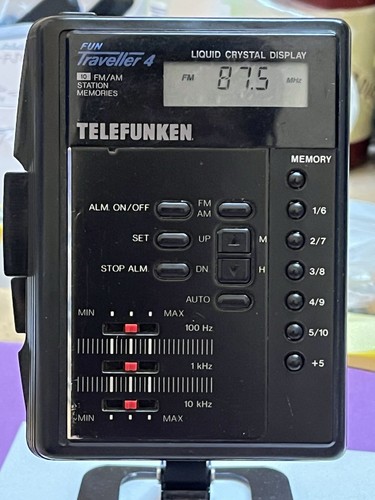 Telefunken portable radio - 🟡telefunken,