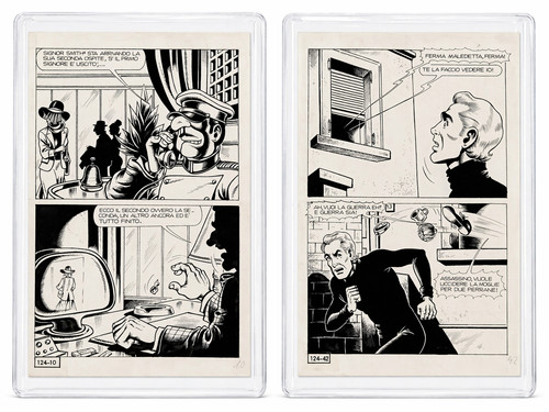 Alan ford original comic pages - ford,