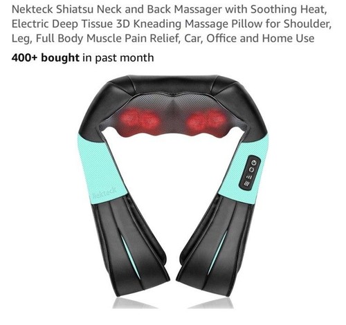 Massaggiatore shiatsu schiena - massaggiatore,