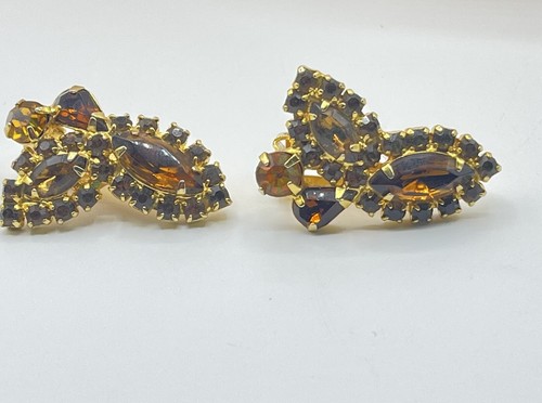 Orecchini clip vintage - a,