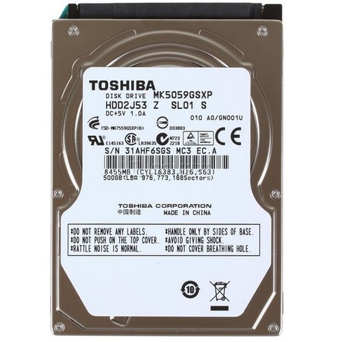 Toshiba 500 mk5059gsxp 5400 - toshiba,