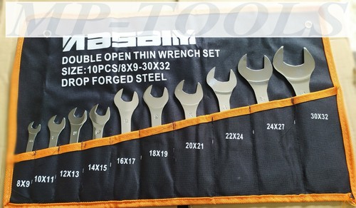 Set chiavi fisse doppie pz - set,