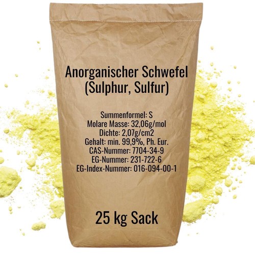Zolfo inorganico 25 - inorganico,