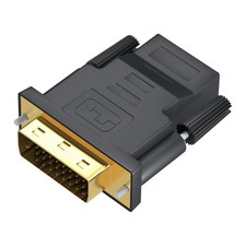 Mepsies Adattatore DVI a HDMI Adattatore DVI D Maschio a HDMI Femmina 1080P