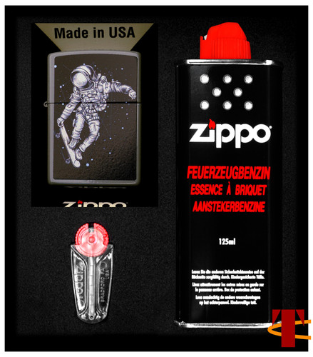Zippo spaceman set - zippo®, regalo