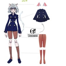 Costume cosplay anime