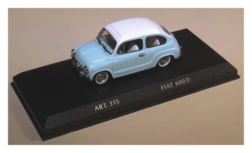 Detail cars fiat 600 - ,
