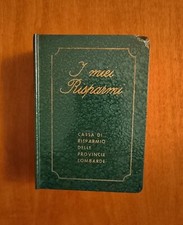 SALVADANAIO VINTAGE BANCA CASSA DI RISPARMIO DELLE PROVINCE LOMBARDE in metallo