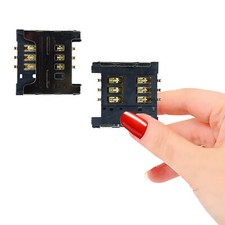 ORIGINAL Samsung Corby 2 GT s3850 Connecteur Carte SIM à souder Lecteur SLOT