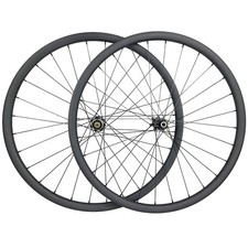Set ruote 26 MTB XC carbonio trazione dritta clincher tubeless freno a disco ruote QR