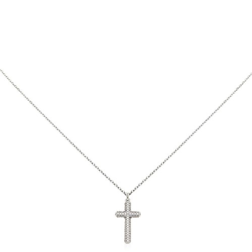 Collana con ciondolo croce