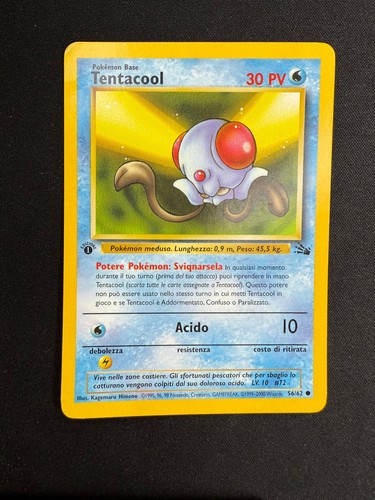 Pokemon tentacool fossil - tentacool,