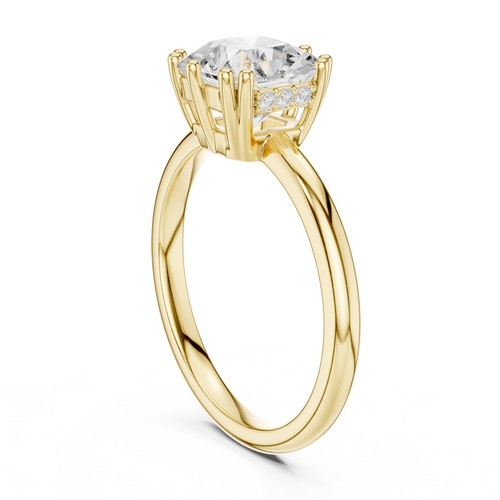 Anello tcw solitario - anello,