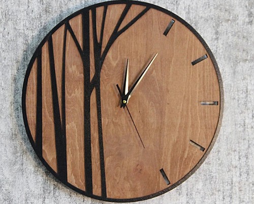 Orologio parete rustico - rustico, in