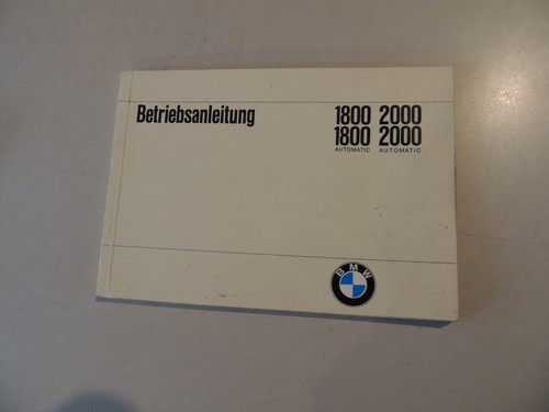 Bmw 1800 2000 automatic - 1800,