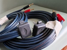 Cable Talk 3.1 Speaker Cables For Naim Audio 3,5 Mt. each Like Naca5. Terminated