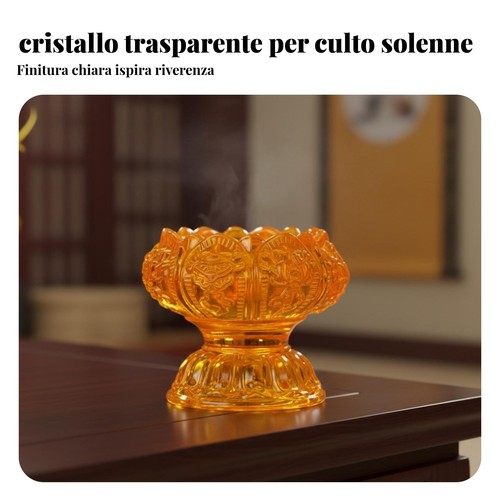 Portacandele vetro - portacandele, in