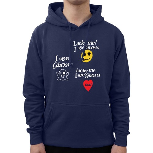 Felpa con cappuccio - , unisex