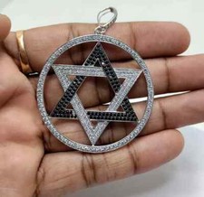 Ciondolo uomo stella di David