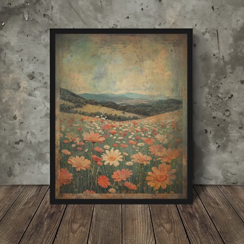 Arte parete vintage - parete,