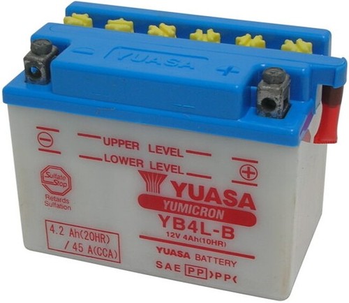 Batteria yuasa yb4l 12v 4ah - batteria,