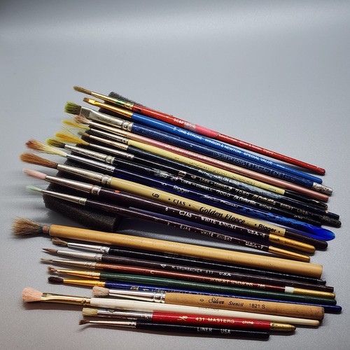 Lotto pennelli pittura - pennelli,