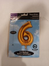 Palloncino numero oro 34"