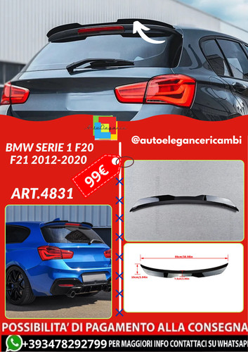 Art 4831 spoiler bmw serie - spoiler,