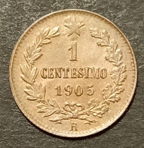 Centesimo lire valore 1905 - 1,