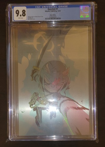 Quested metal cgc 8 cvr - cgc,