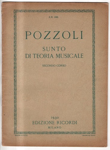 Sunto teoria musicale - sunto,