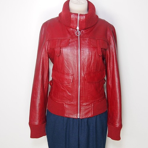 Mango pelle bomber - mango,