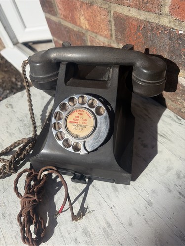 Antique gpo bakelite - antique, telephone