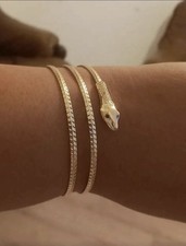 Bracciale avvolgente serpente