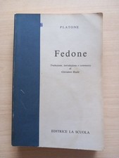FEDONE Platone. Traduzione