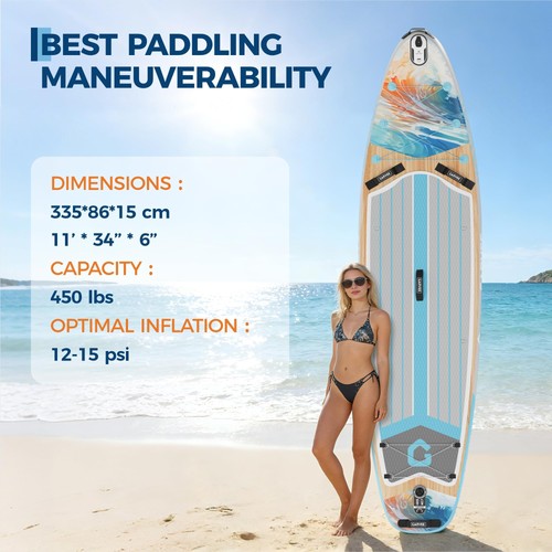 Tavola surf 335 9 15cm - da, 335*85.9*15cm
