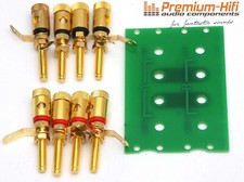 Morsetti polari, connettori per altoparlanti, banane per Studer Revox B750