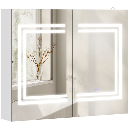 Kleankin specchiera bagno - specchiera, con