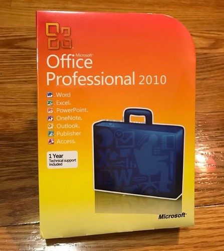 Microsoft office 2010 pro - 2010,