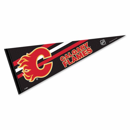 Pennant logo calgary flames - calgary,