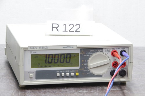 Metrix mx553 multimeter 4d - metrix,