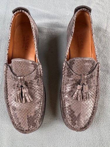 Mocassino gucci grigio - gucci, in