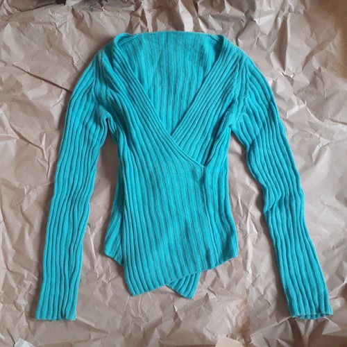 Maglione turchese 100%
