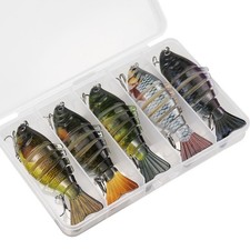 3/5Pcs Lifelike Swimbait