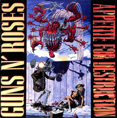 Guns roses appetite for - guns,