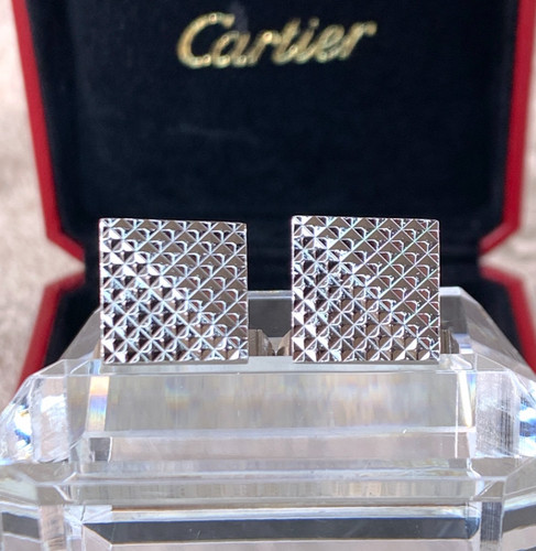 Gemelli cartier argento - gemelli,