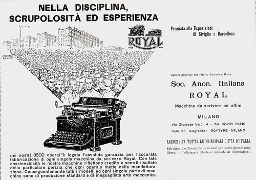 Pubblicita 1931 royal - 1931,