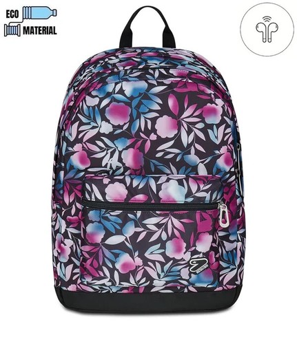 Zaino doppio scomparto scuola - doppio,
