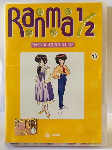 Ranma dvd volume numero - ranma, 1/2