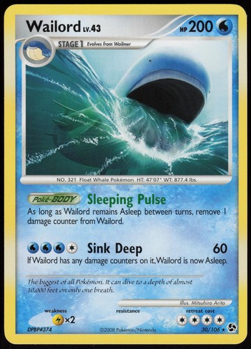 Wailord 106 great - 30/106,